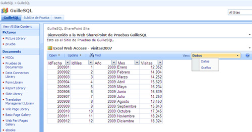 Utilización de Elementos con Nombre (Named Items) de Excel con Excel Services y Excel Web Access