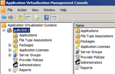 App-V Management Console